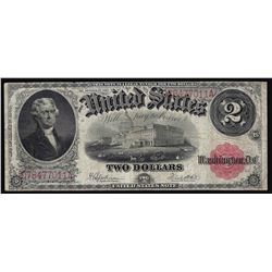 1917 $2 Large Size Legal Tender Note