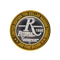 .999 Silver Riviera Hotel & Casino Las Vegas, NV $10 Casino Token Limited Editio
