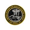 Image 2 : .999 Silver The Mirage Las Vegas, Nevada $10 Casino Gaming Token Limited Edition