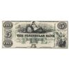 Image 1 : 1800s $5 The Peninsular Bank Obsolete Note