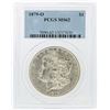 Image 1 : 1879-O $1 Morgan Silver Dollar PCGS Graded MS62