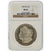 Image 1 : 1893-CC $1 Morgan Silver Dollar Coin NGC Graded MS62