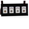 Image 2 : 1861 Confederate 1 Cent Smithsonian Restrike Set of (4) Coins NGC Graded Gem Pro
