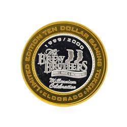 .999 Silver El Dorado Reno, Nevada $10 Casino Gaming Token Limited Edition