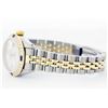 Image 9 : Womens Rolex Two-Tone Baguette Diamond And Sapphire DateJust Wristwatch