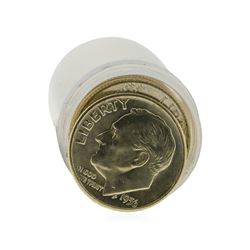 Roll of (50) 1956-D Brilliant Uncirculated Roosevelt Dimes