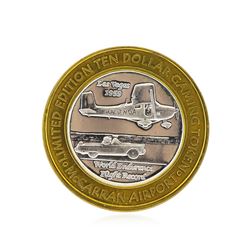 .999 Silver McCarran International Airport Las Vegas, NV $10 Limited Casino Toke