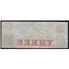 Image 2 : 1857 $3 The Waubeek Bank Obsolete Bank Note