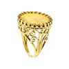 Image 3 : 1897 $5 Liberty Head Gold Coin in 14k Gold Ring