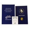 Image 1 : U.S. Mint Presidential $1 Coin Thomas Jefferson Historical Signature Set
