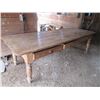 Image 1 : Antique Irish Refectory Table
