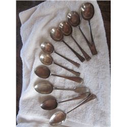 Silver Serving Spoons