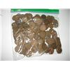 Image 1 : 1 POUND OF WHEAT PENNIES APPROX. 150 *UNSEARCHED MIXED DATES & GRADES* WHEAT PENNIES CAME OUT OF SAF