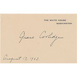 Calvin and Grace Coolidge