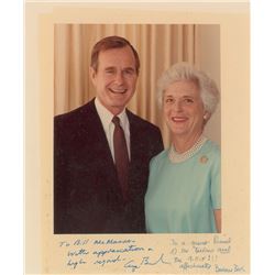 George and Barbara Bush