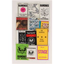 Ramones Backstage Passes