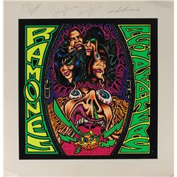 Ramones Signed Print