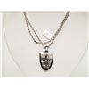 Image 2 : STAMPED STAINLESS STEEL DIAMOND NECKLACE ( APPROX. 40G)