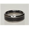 Image 2 : STAINLESS STEEL TUNGSTEN MEN'S RING