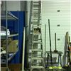 Image 1 : 2 ALUMINUM LADDERS - EXTENSION LADDER &  STEP LADDER