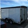 Image 2 : 2007 FOREST RIVER 14' TANDEM AXLE  CONTINENTAL TRAILER, WHITE, VIN # 5NHUEX4227T606588