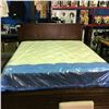 Image 1 : KING SIZED MATTRESS  - MATTRESS SHOWS FAINT CONDENSATION STAIN, PLEASE VIEW