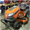 Image 2 : HUSQVARNA MODEL YTH 24K48 RIDE ON LAWN MOWER / YARD TRACTOR ONLY USED 19.5 HOURS