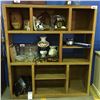 Image 2 : OAK FRONT SHELVING UNIT