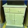 Image 1 : PINE SINGLE DRAWER CUPBOARD CABINET