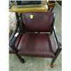 Image 1 : Burgundy Padded Armchairs - 39 Times the Money