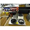 Image 1 : Coffee Brewer 3 Burner Brewer w/ Hot Water Tap
