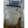 Image 1 : 2 Qt. Lidded Portion Bins - 12 Times the Money
