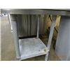 Image 2 : 2' x 2' S/S Table w/Undershelf