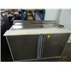Image 1 : Silver King 4' 2-Door Refrigerated Sandwich Prep - Tested at 35 deg.