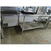 Image 1 : 91" S/S Table w/Undershelf
