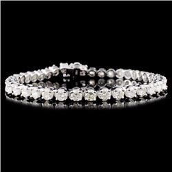 `14K Gold 7.00ctw Diamond Bracelet