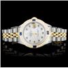 Image 1 : Rolex YG/SS DateJust 1.00ct Diamond Ladies Watch