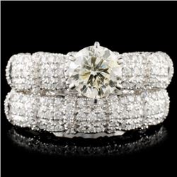 18K Gold 1.92ctw Diamond Ring