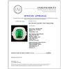 Image 5 : 18K Gold 3.80ct Emerald & 1.09ctw Diamond Ring