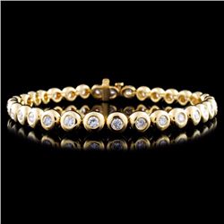 18K Gold 2.67ctw Diamond Bracelet