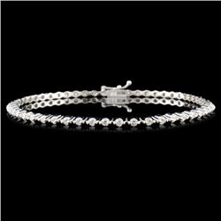 18K Gold 1.42ctw Diamond Bracelet