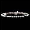 Image 1 : 18K Gold 1.42ctw Diamond Bracelet