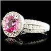 Image 2 : 18K Gold 1.69ct Spinel & 0.47ctw Diamond Ring