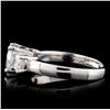 Image 3 : 14K White Gold 2.14ctw Diamond Ring