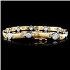 Image 2 : 14K TT Gold 2.82ctw Diamond Bracelet