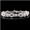 Image 1 : 18K Gold 8.12ctw Diamond Bracelet