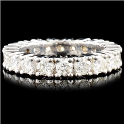 18K Gold 2.50ctw Diamond Eternity Ring