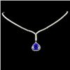 Image 2 : 18K White Gold 5.96ct Tanzanite & 3.47ct Diamond N