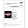 Image 4 : 14K Rose Gold 0.74ctw Fancy Color Diamond Ring