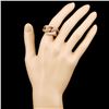 Image 4 : 14K Gold 2.75ctw Fancy Color Diamond Ring